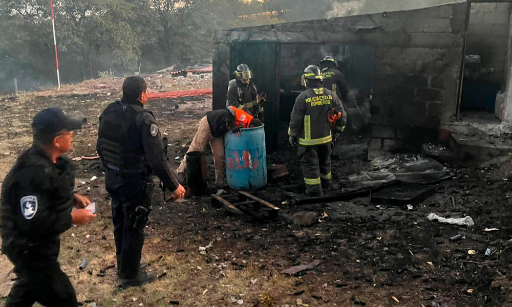 ¡Otro! Explosión en el polvorín de Santa Cruz Alpuyeca deja un herido