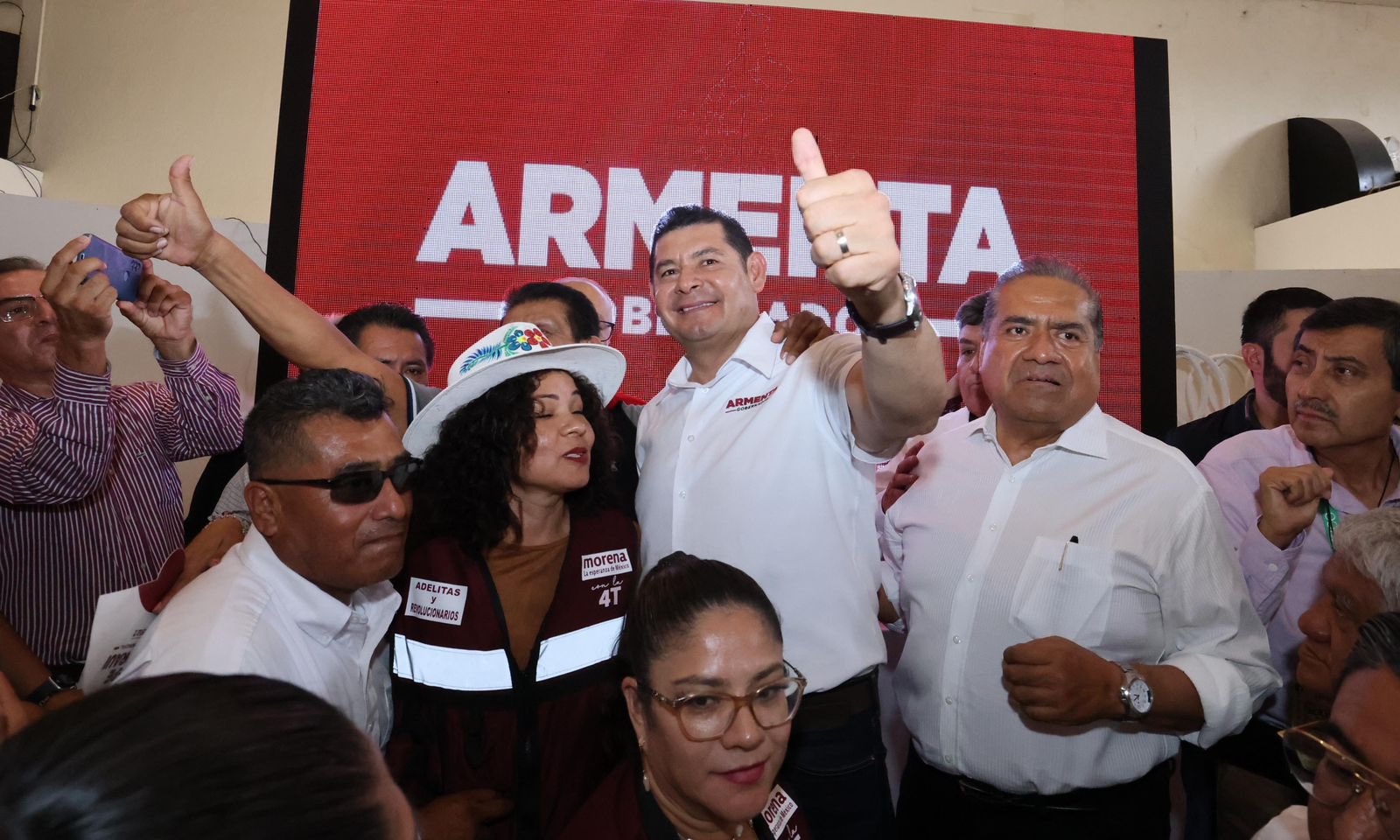 Alejandro Armenta propone transformación vial y económica en Puebla