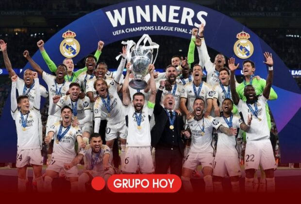 Real Madrid conquista su 15ª Champions League en Wembley