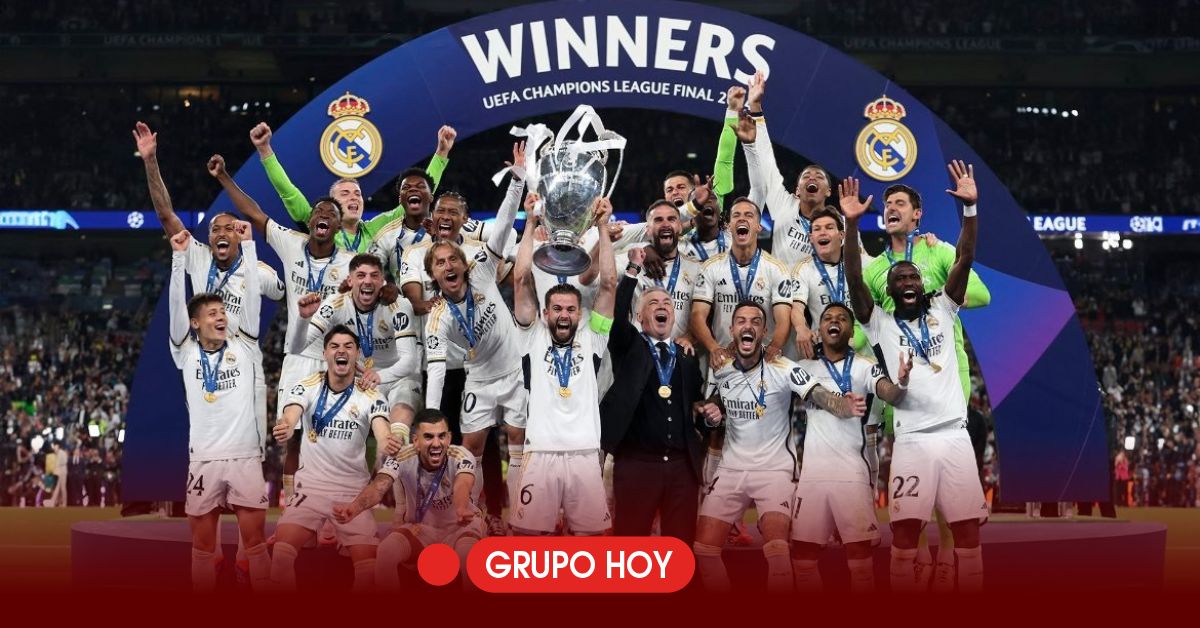 Real Madrid conquista su 15ª Champions League en Wembley