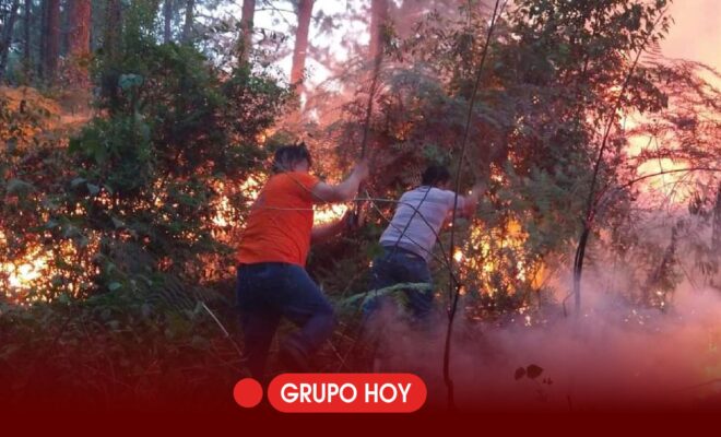 Confirman que los incendios forestales en Huauchinango y Nuevo Necaxa fueron provocados