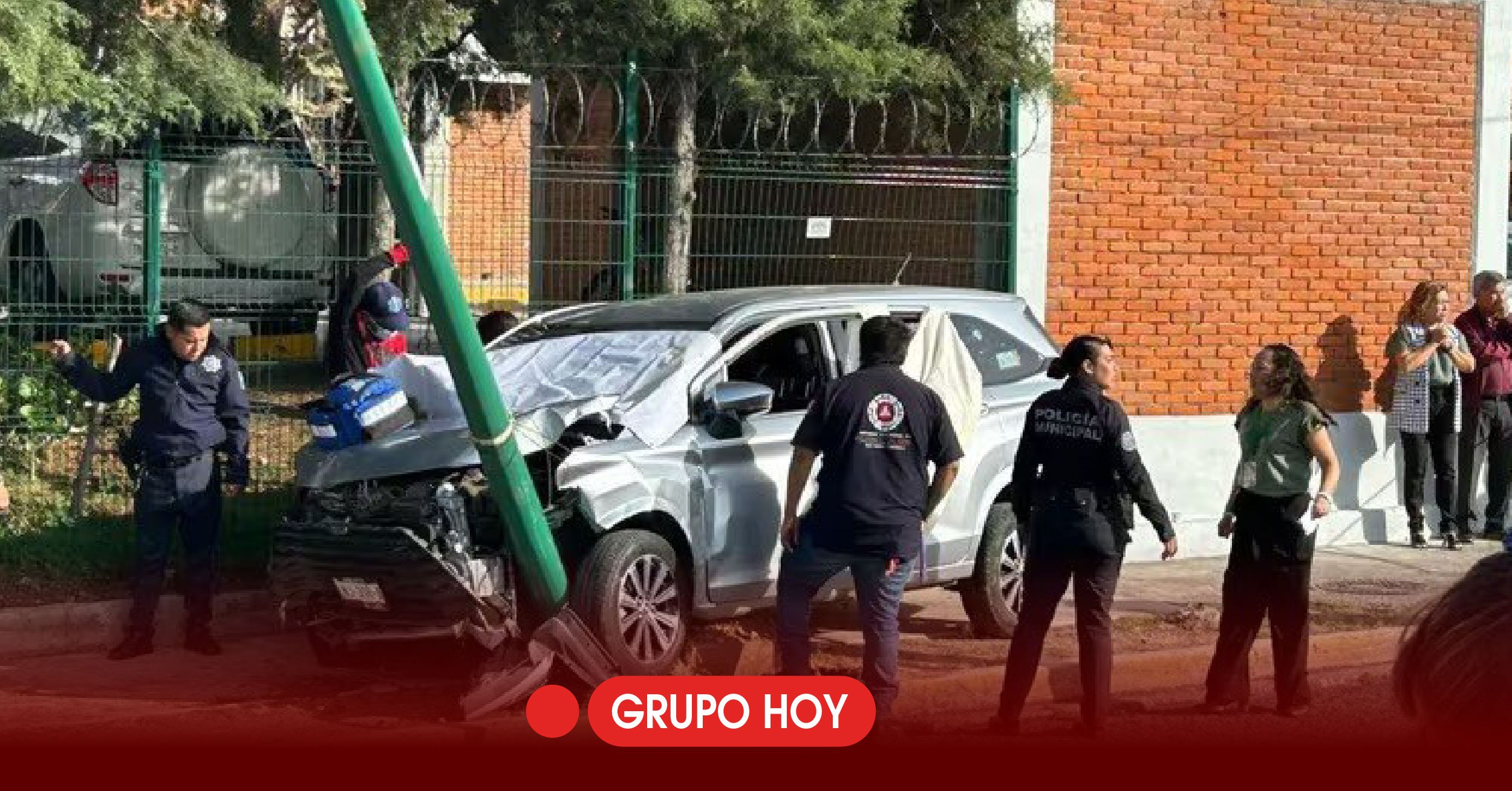 Ataque armado deja a un menor y un adulto heridos frente al Centro Educativo en San Andrés Cholula