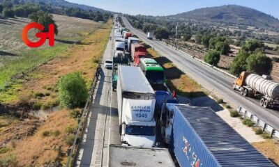 Ejidatarios bloquean el Arco Norte, piden indemnización por sus tierras